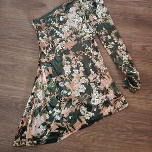 E&I The Label Off The Shoulder Floral Dress